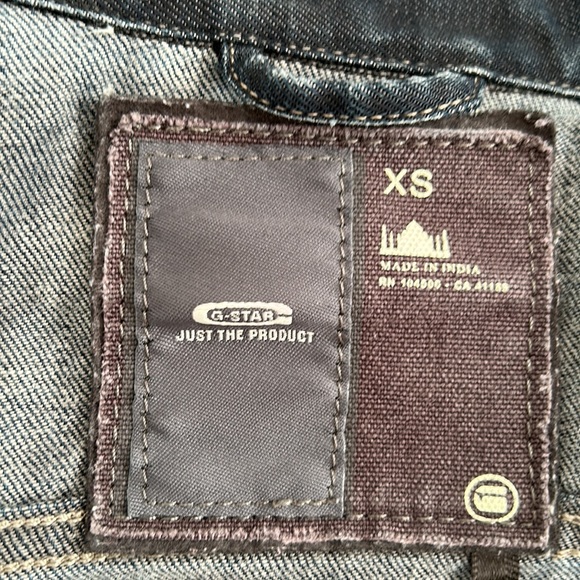 G star distressed jean jacket - Picture 6 of 6